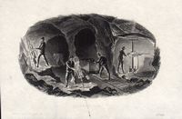 Miners Vignette, "Drilling"